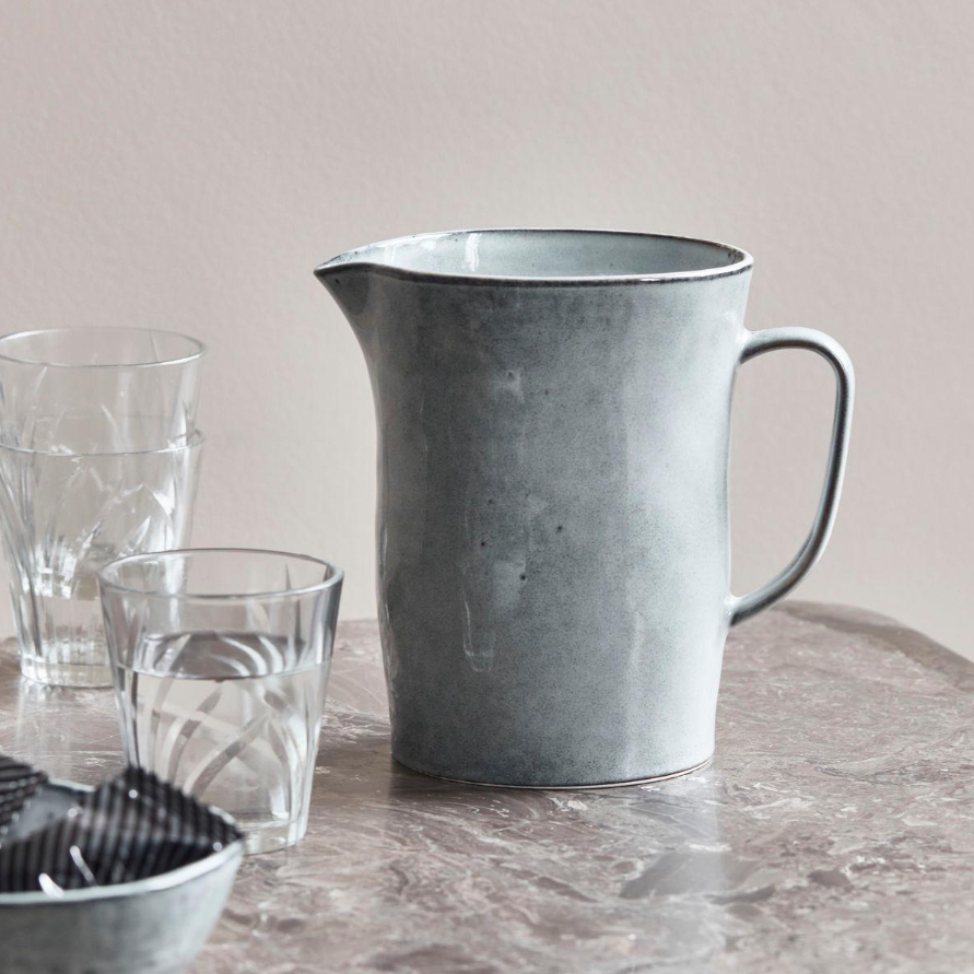 Rustic Grey Pitcher