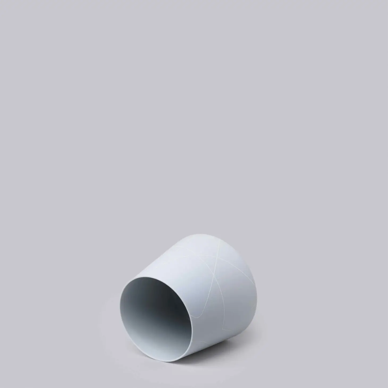 Porcelain Short Cone Vase