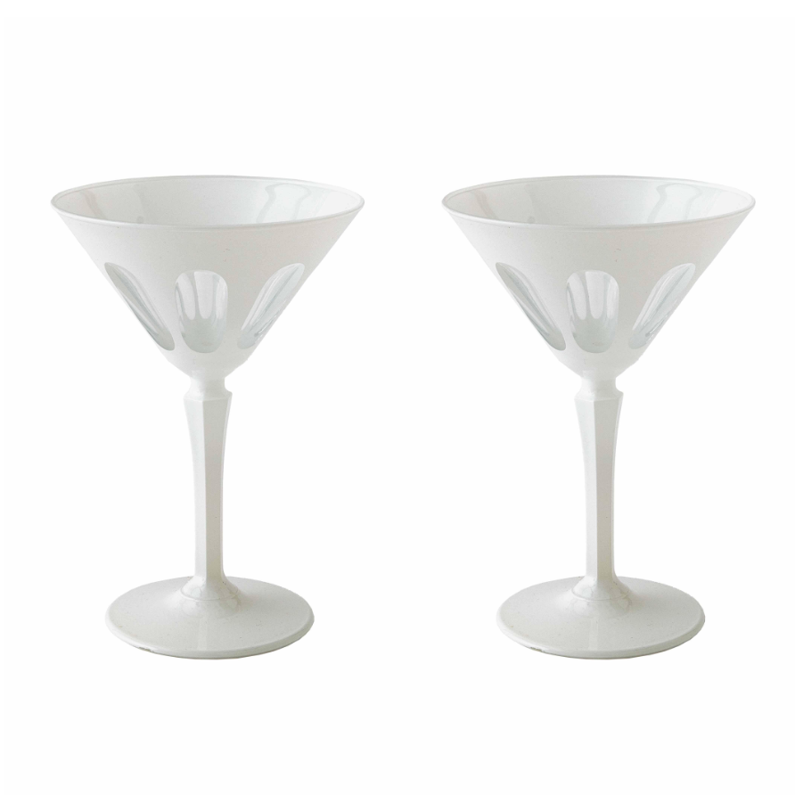 Rialto Martini Glass, Opaque