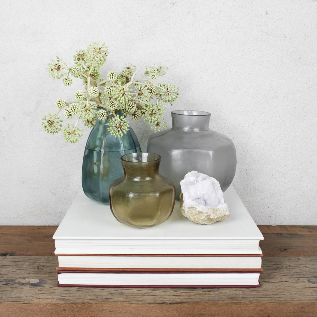 Seline Vase, Grey