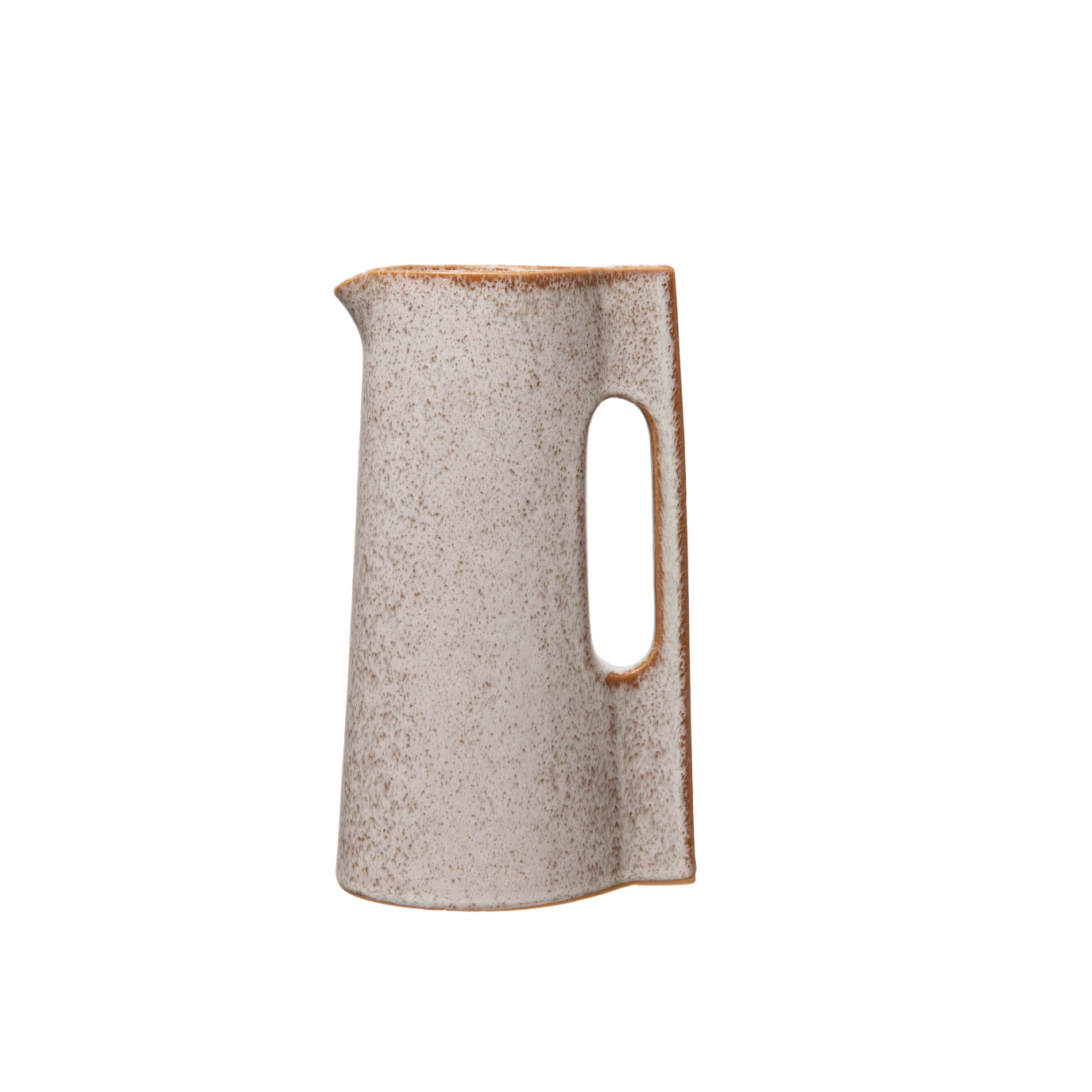 Stoneware Sienna Clutch Pitcher