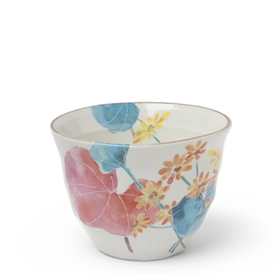 Spring Bloom Tea Cups, Set of 4