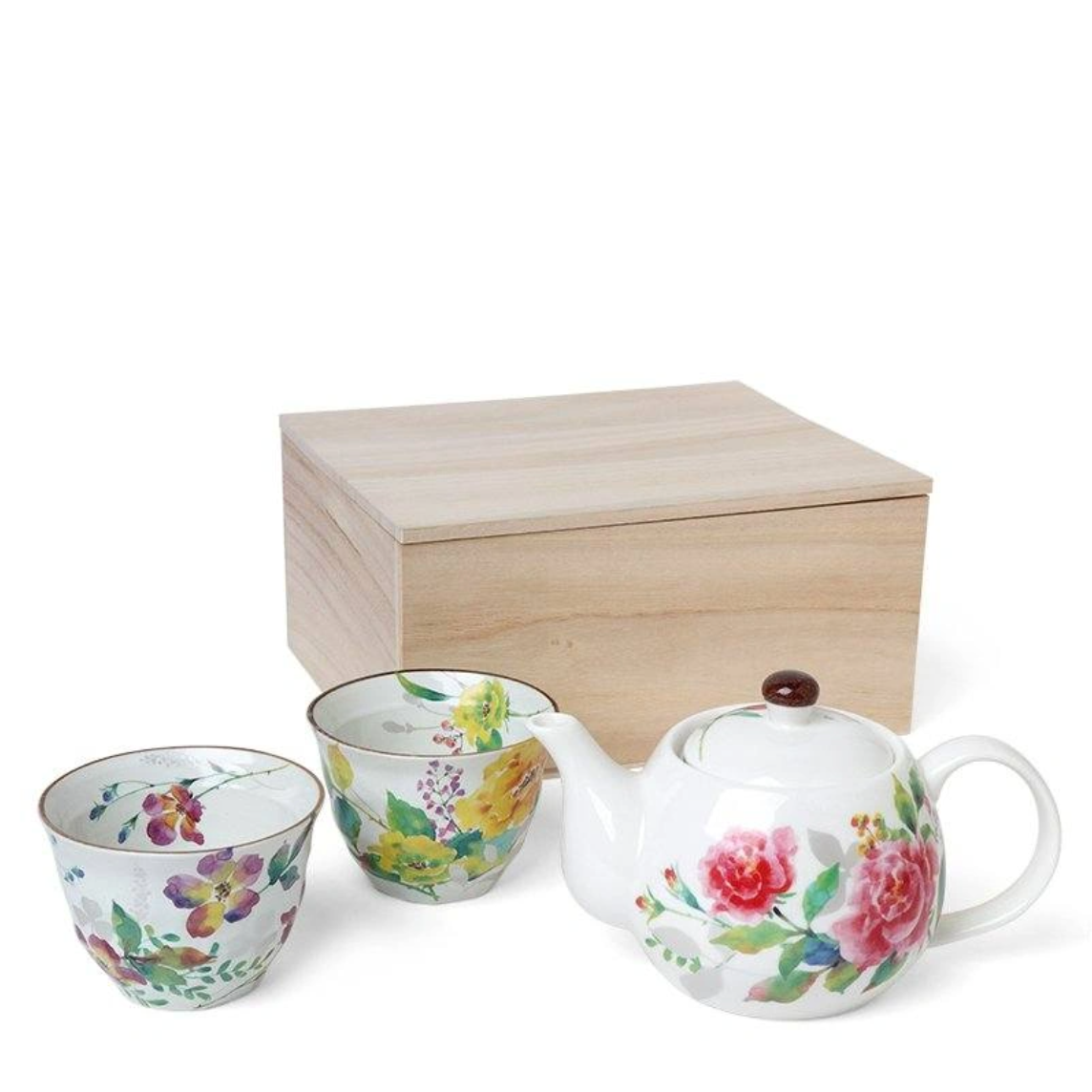 Tea Set, Spring Blossoms