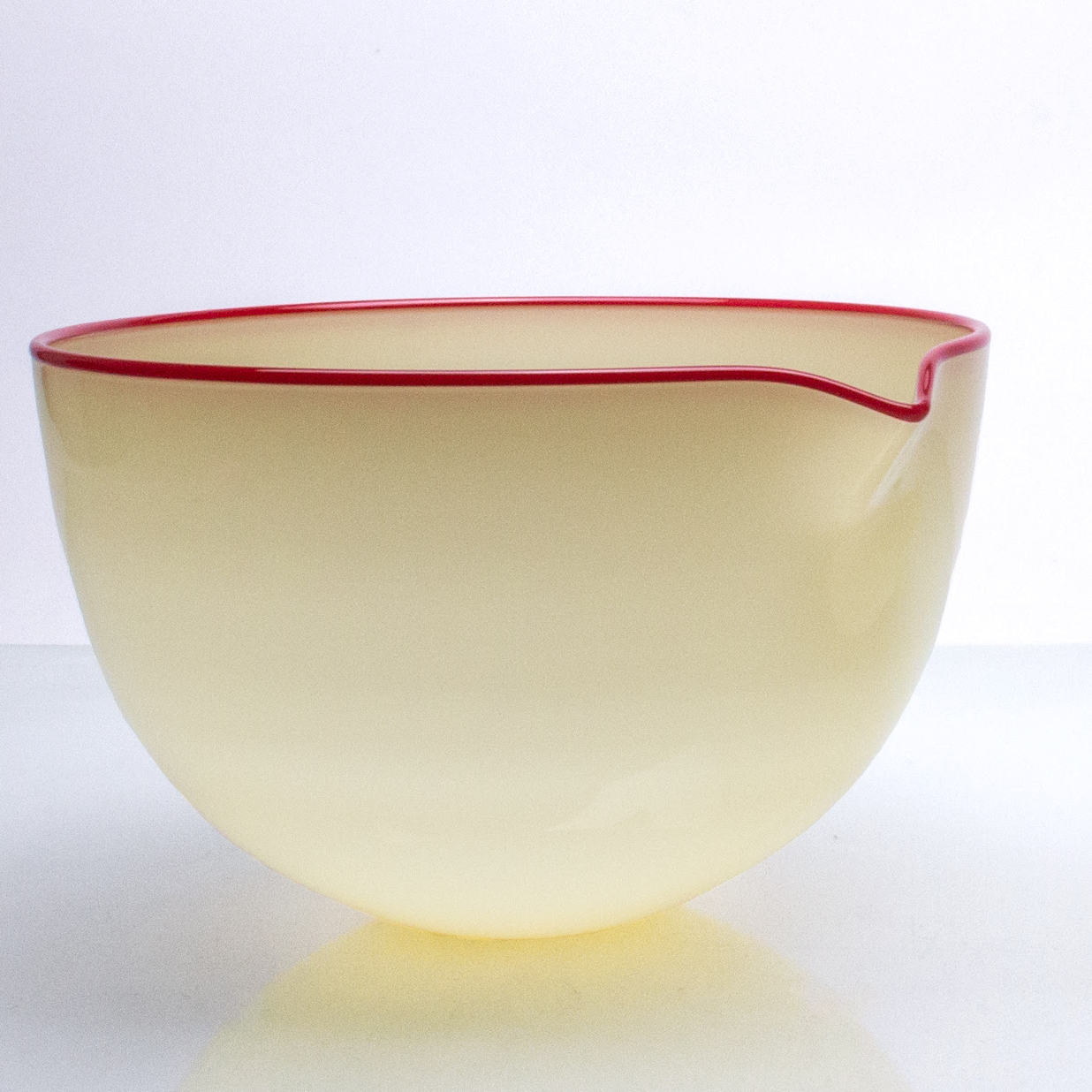 Spout Glass Bowls, Sand