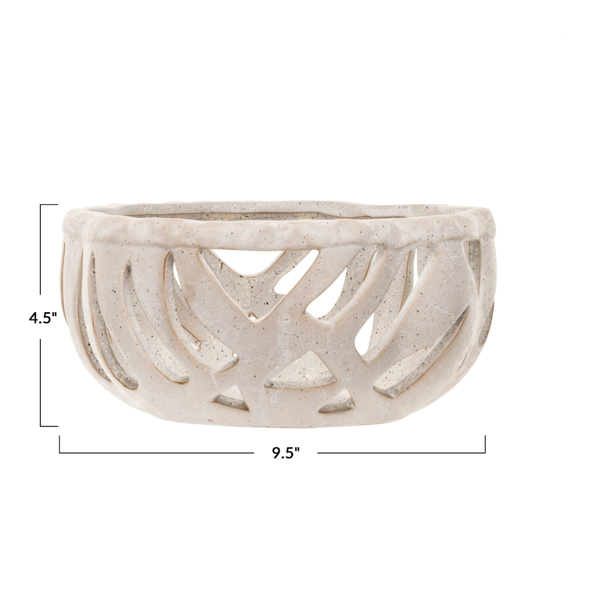 Stoneware Bread Basket