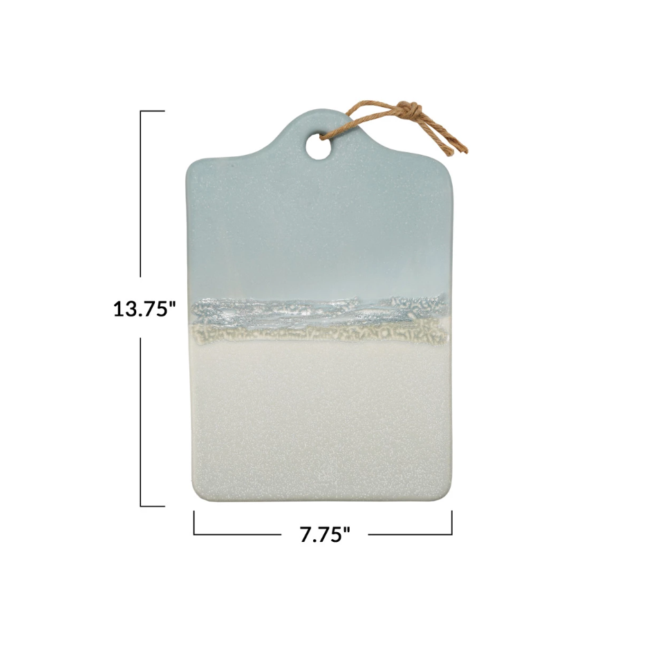 Stoneware Cheese Board