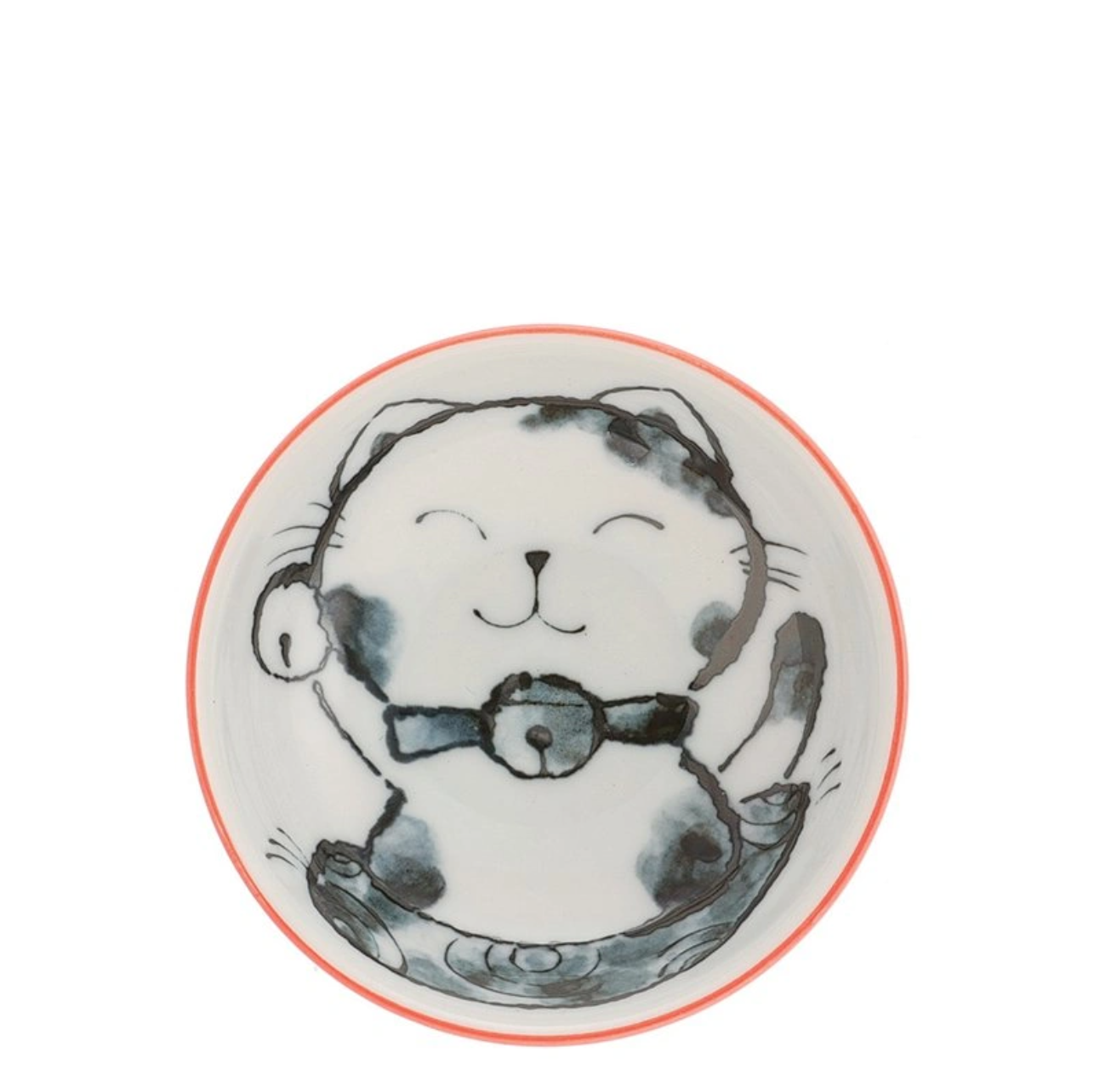 Sumi Cat Sauce Bowl