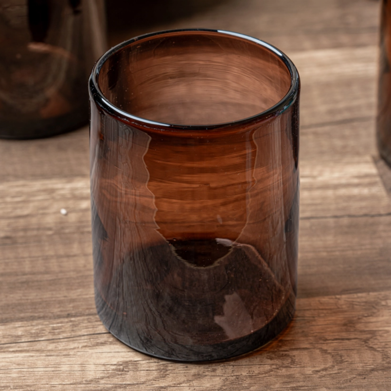 Handblown Tamarind Tumbler