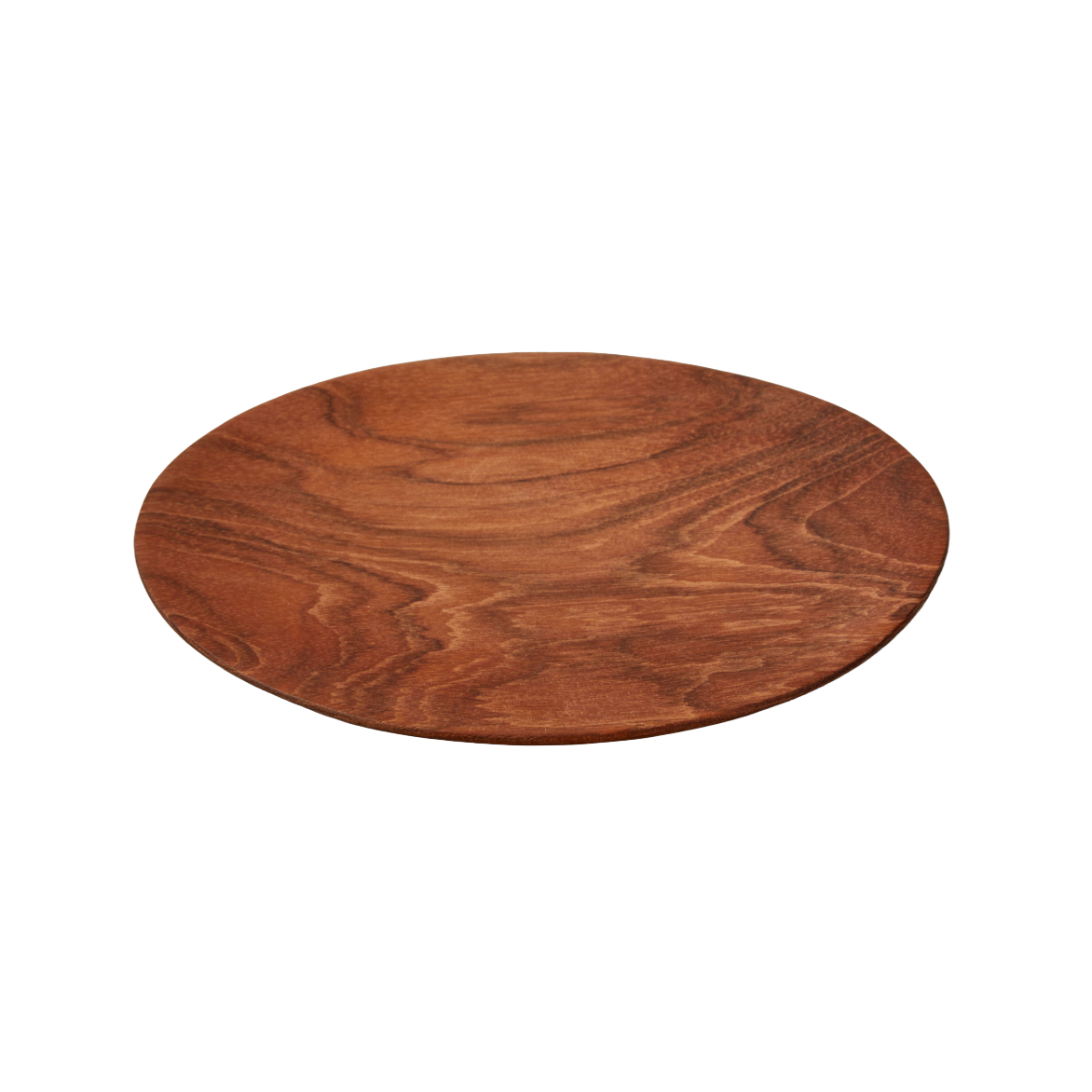 Teak Round Plate