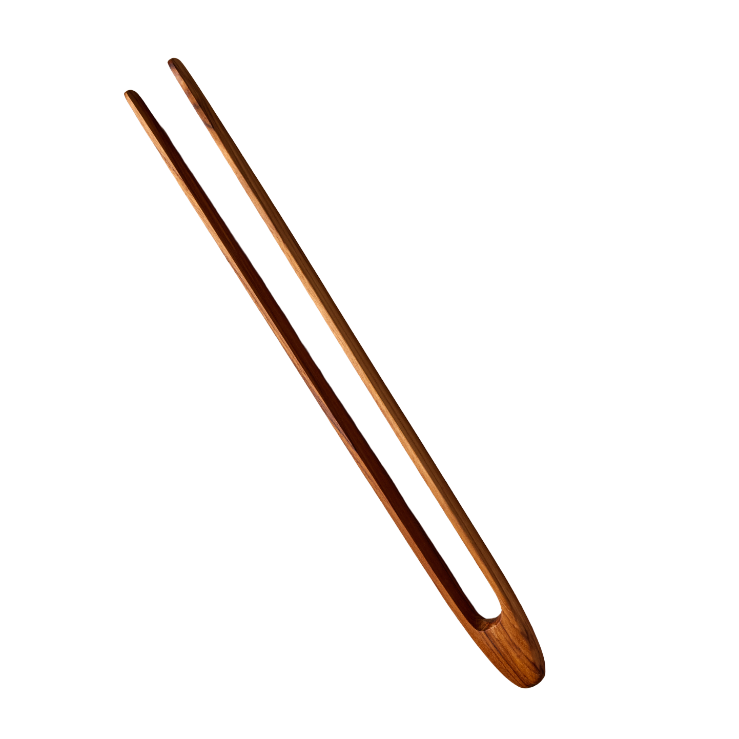 Long Teak Tongs
