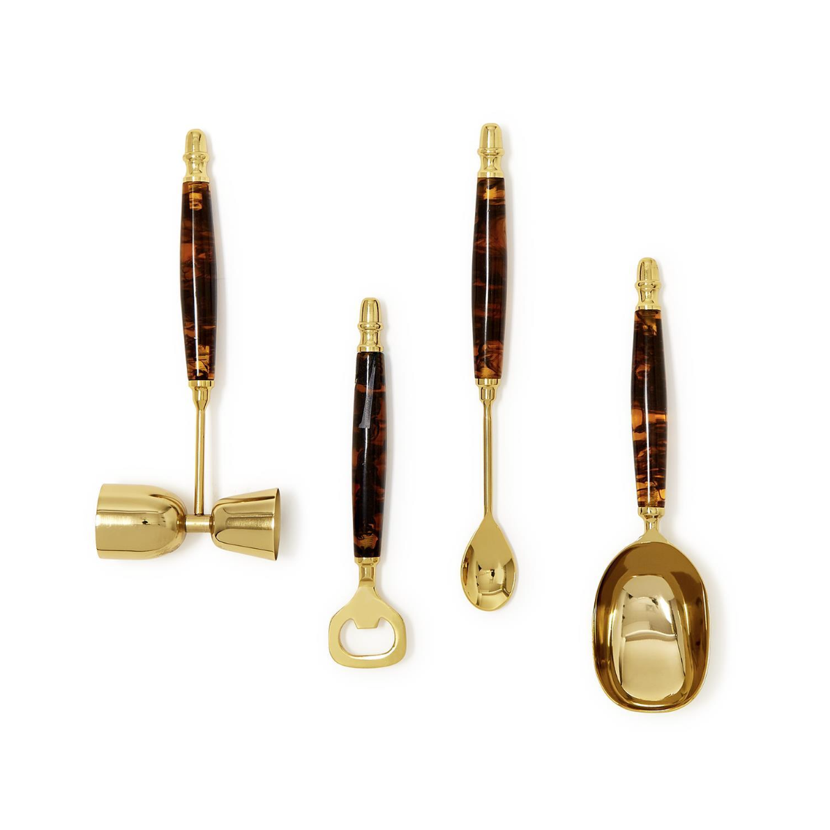 Tortoise Print Bar Set