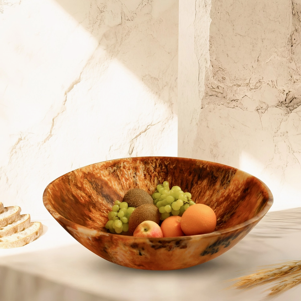 Tortoiseshell Salad Bowl, Large