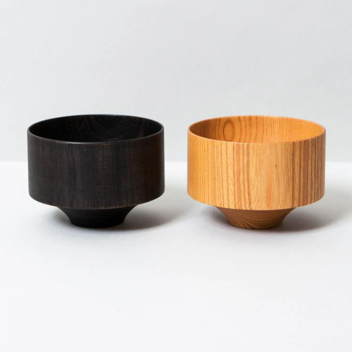 Tsumugi Tsubo Wooden Bowl, Natural
