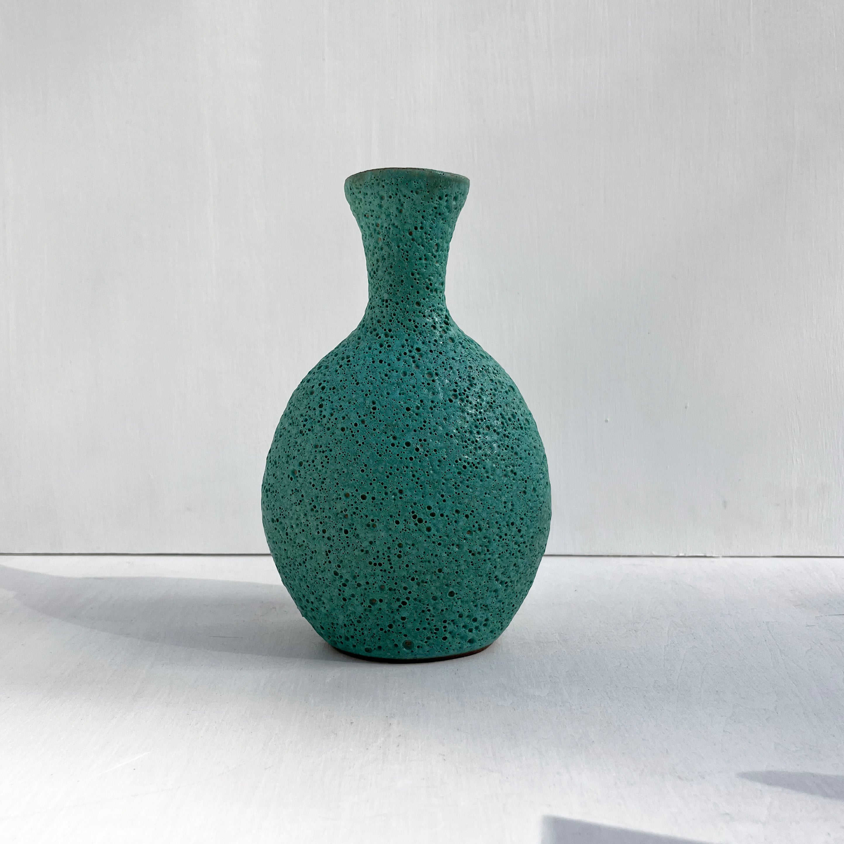 Coral Vase, Turquoise