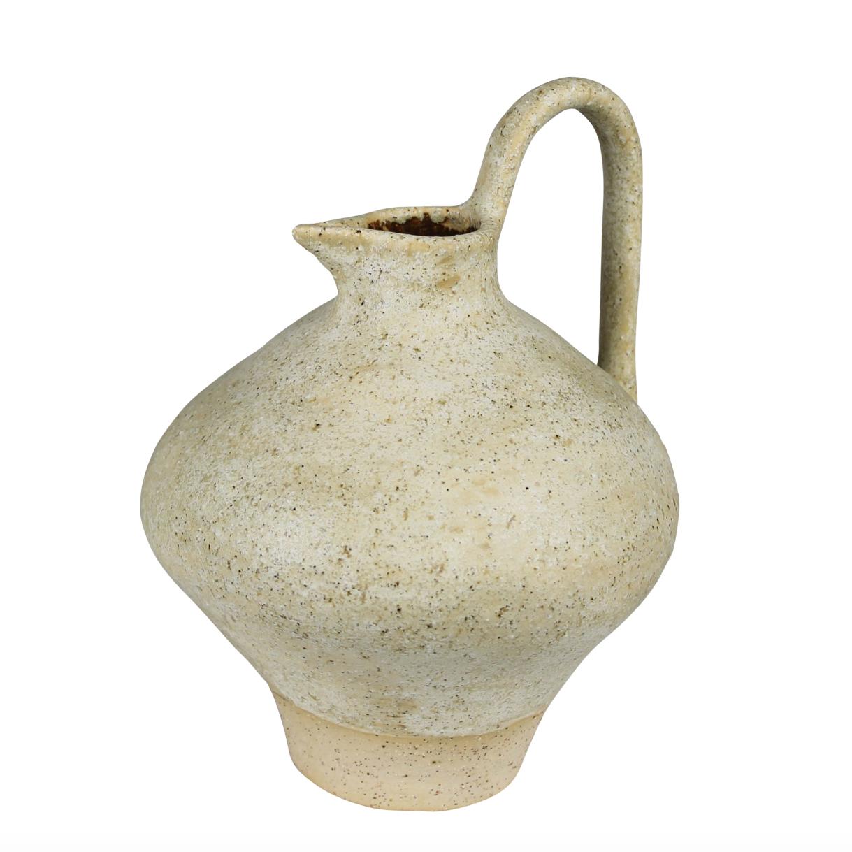 Umbria Ceramic Vase, Hydria White