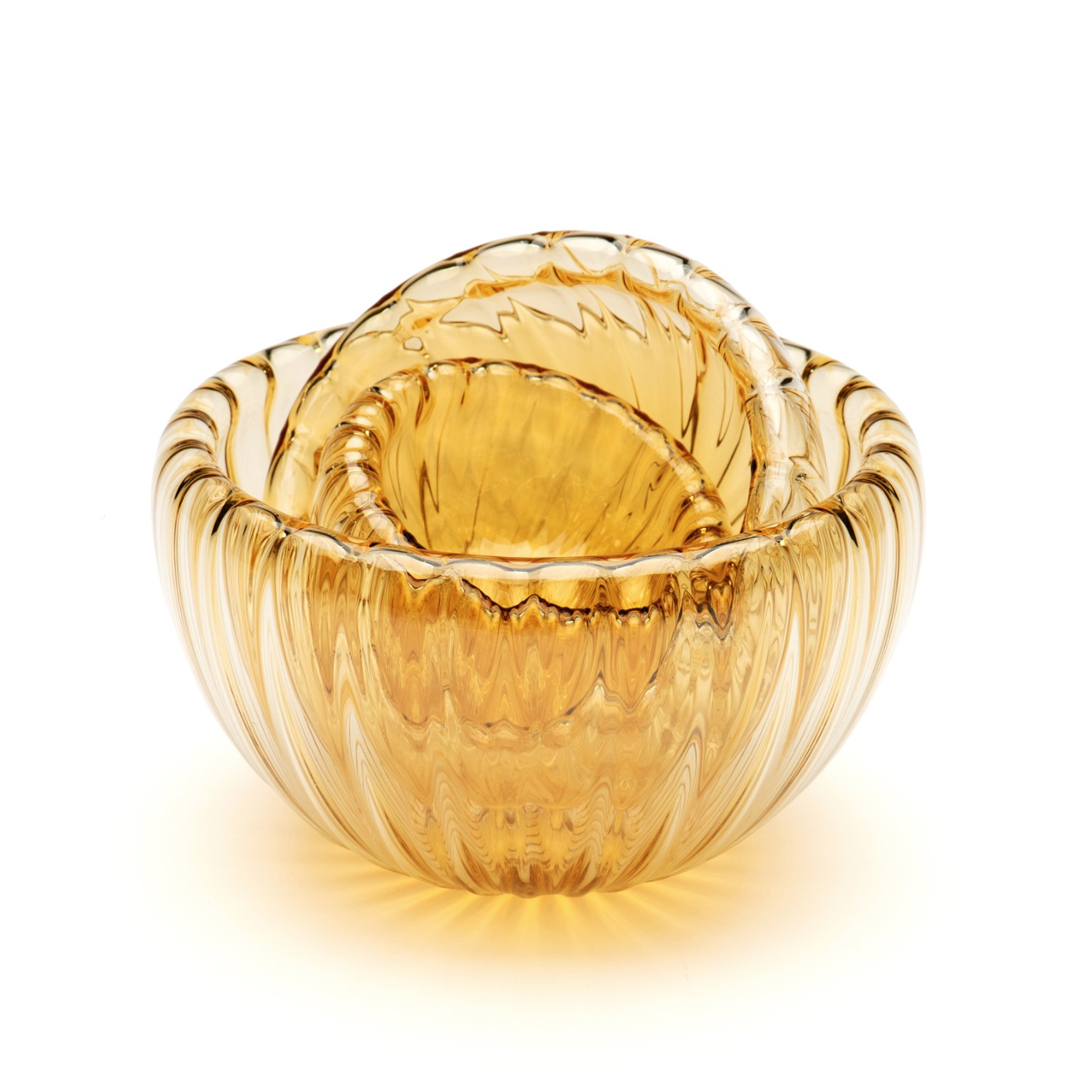 Uni Nesting Bowls, Amber