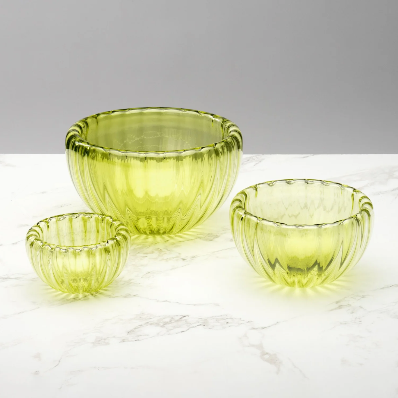 Uni Nesting Bowls, Green