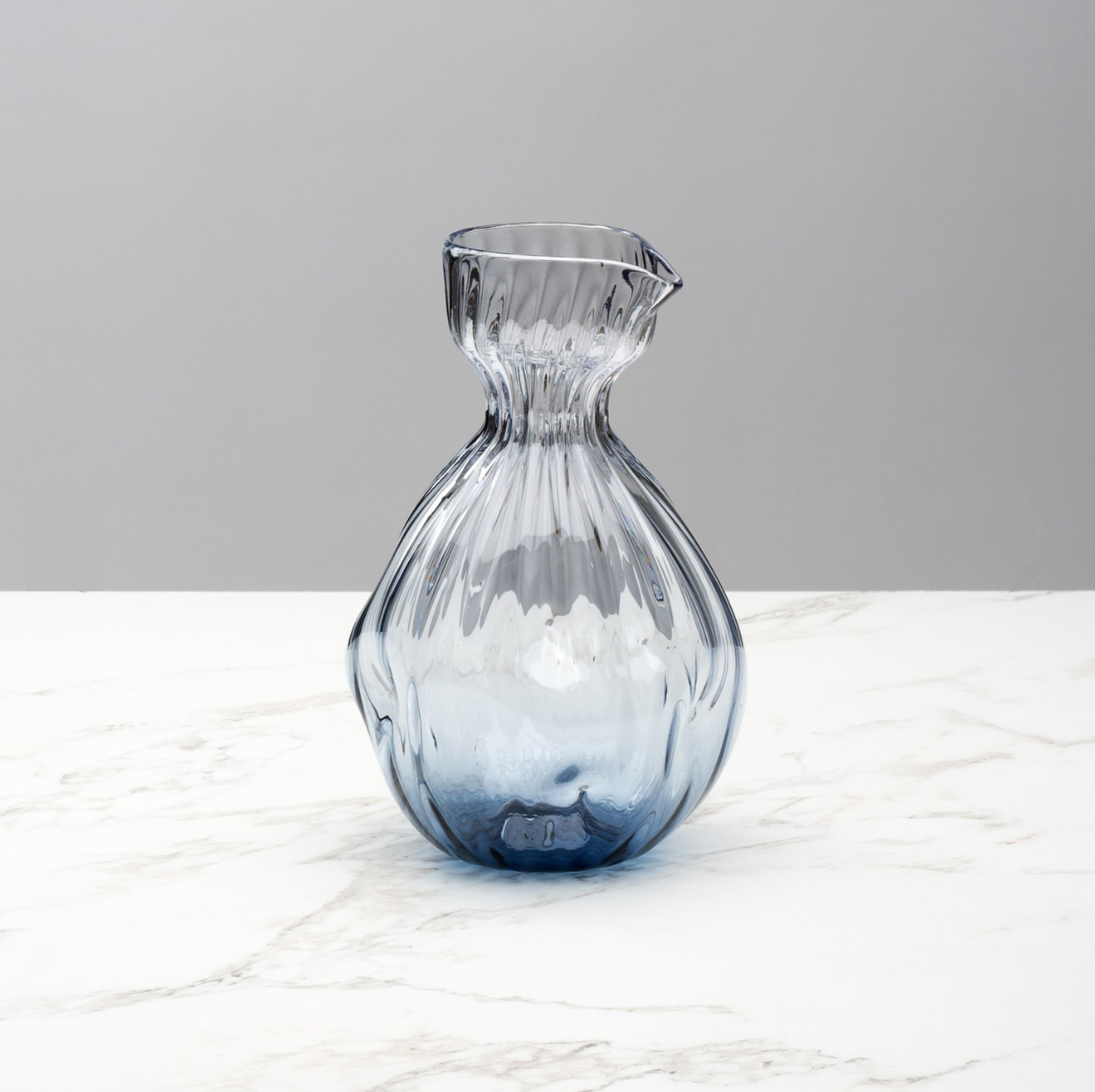 Wabi Sabi Sake Carafe, Blue
