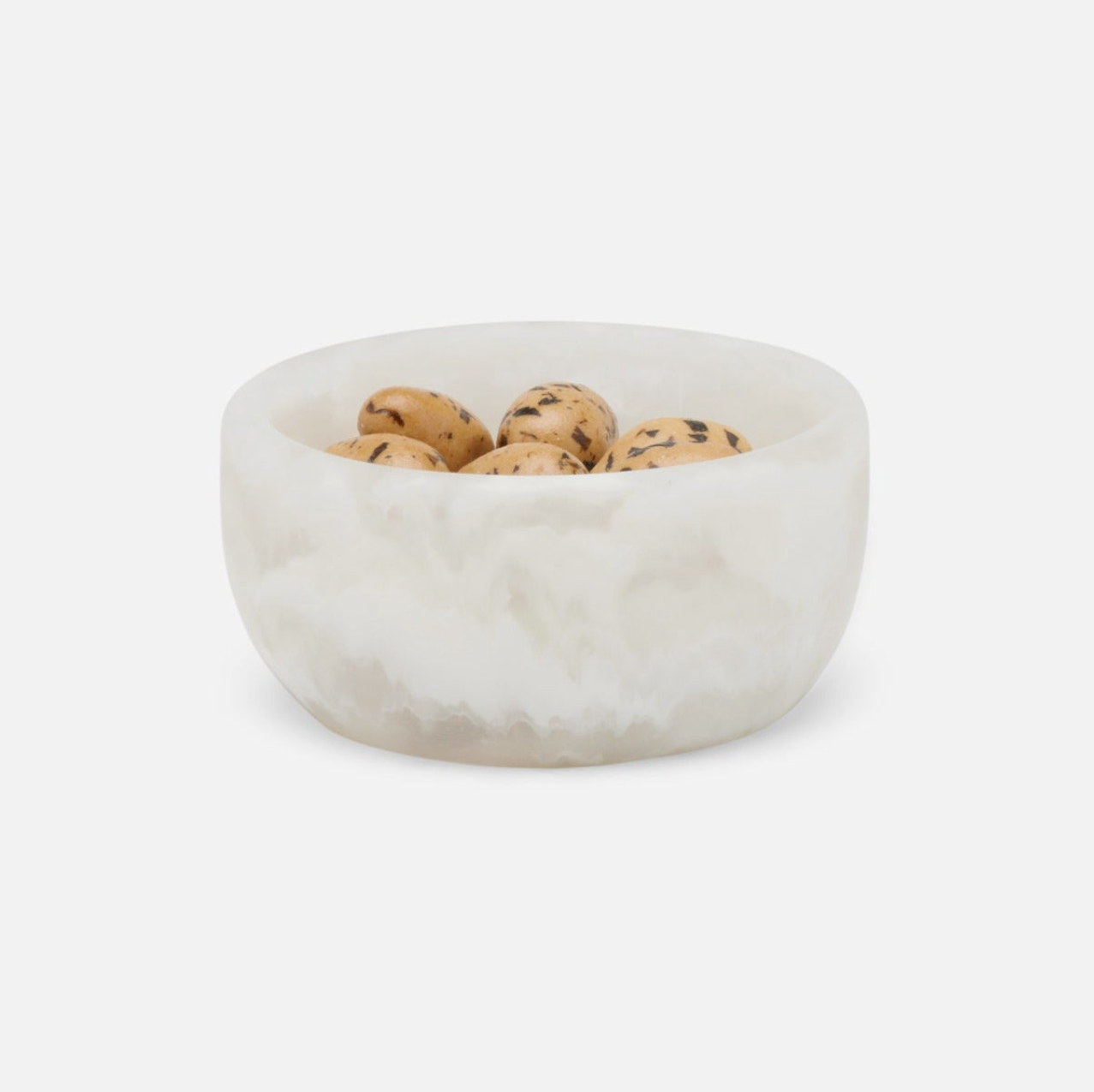Resin Small Bowl, White