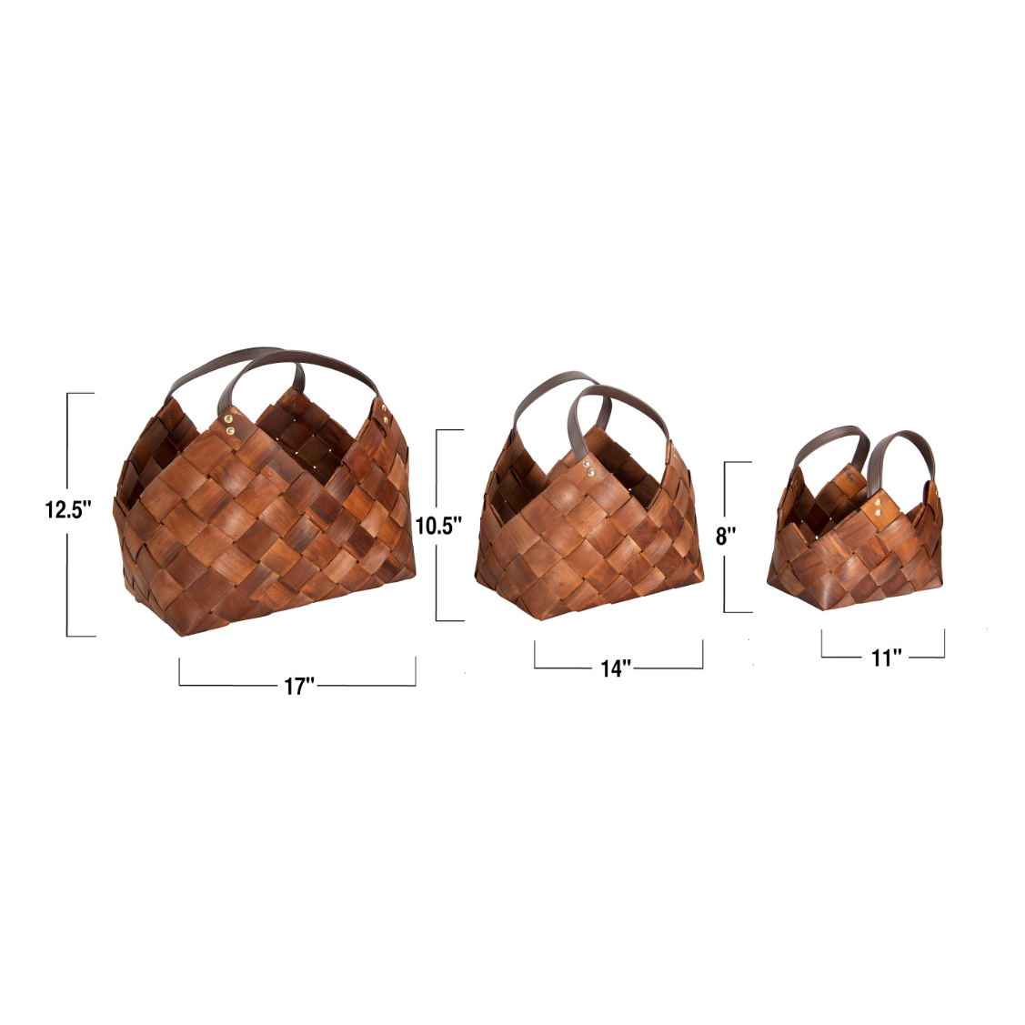 Woven Wood Basket