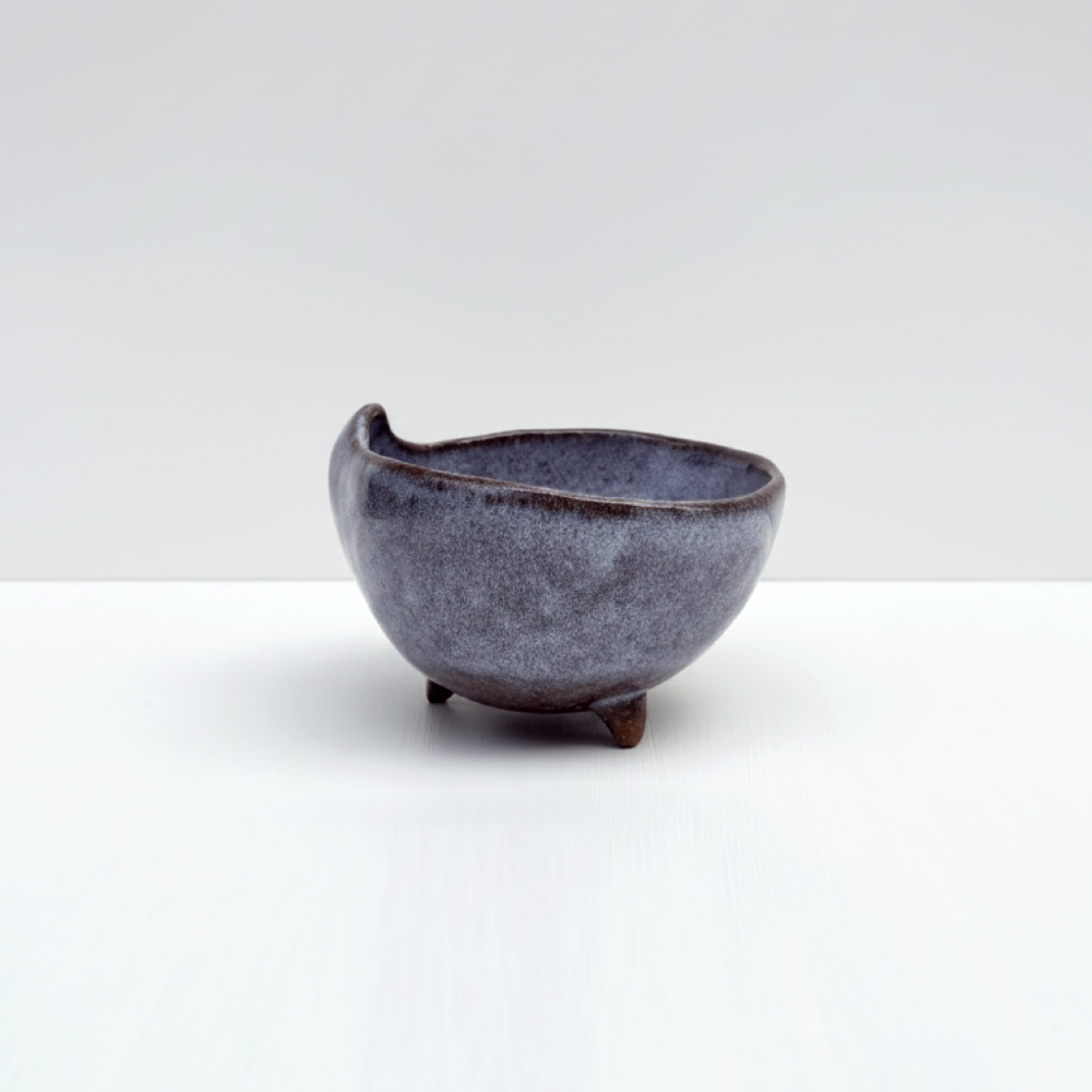 Footed Purple Bowl, Small