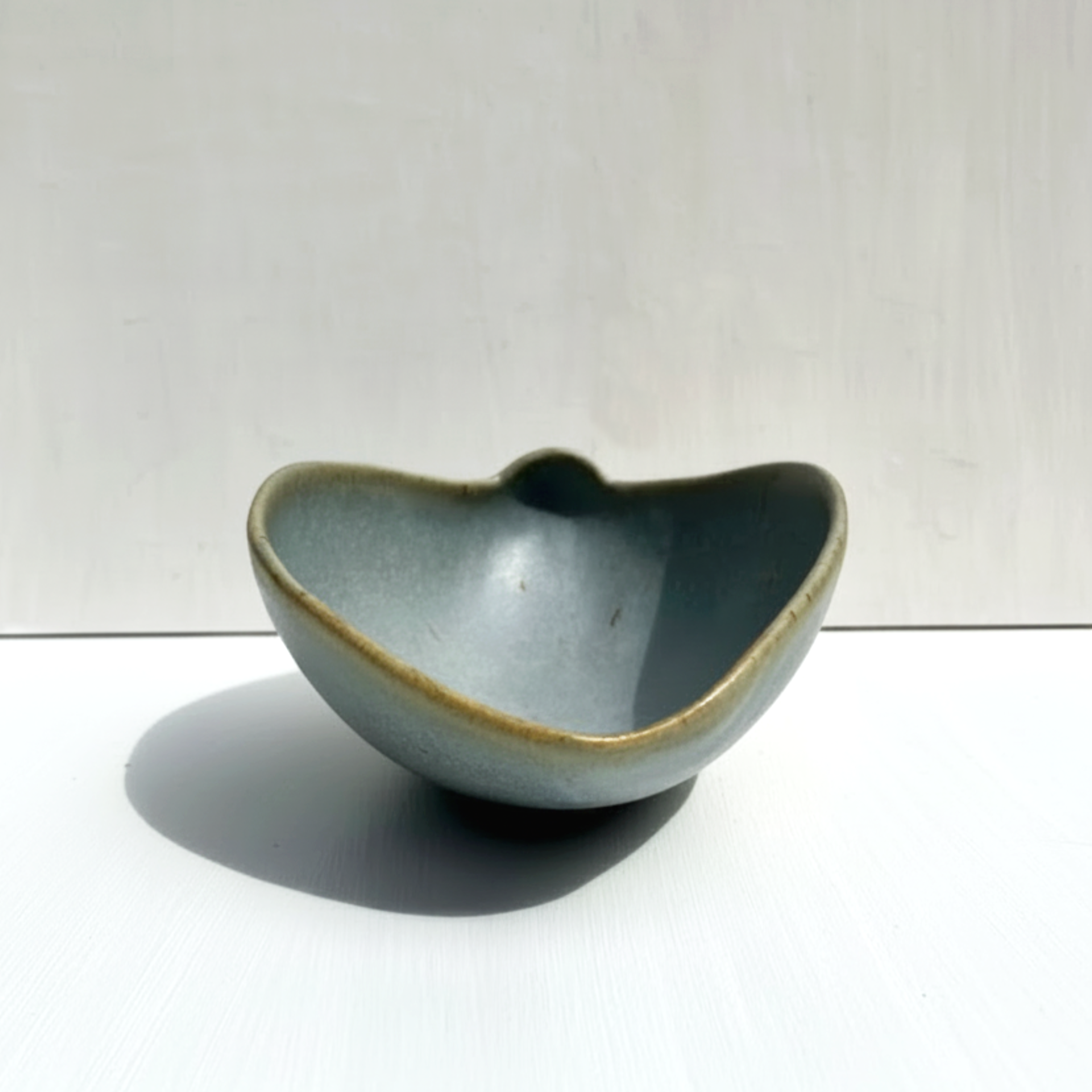Pale Blue Shell Bowl, Medium