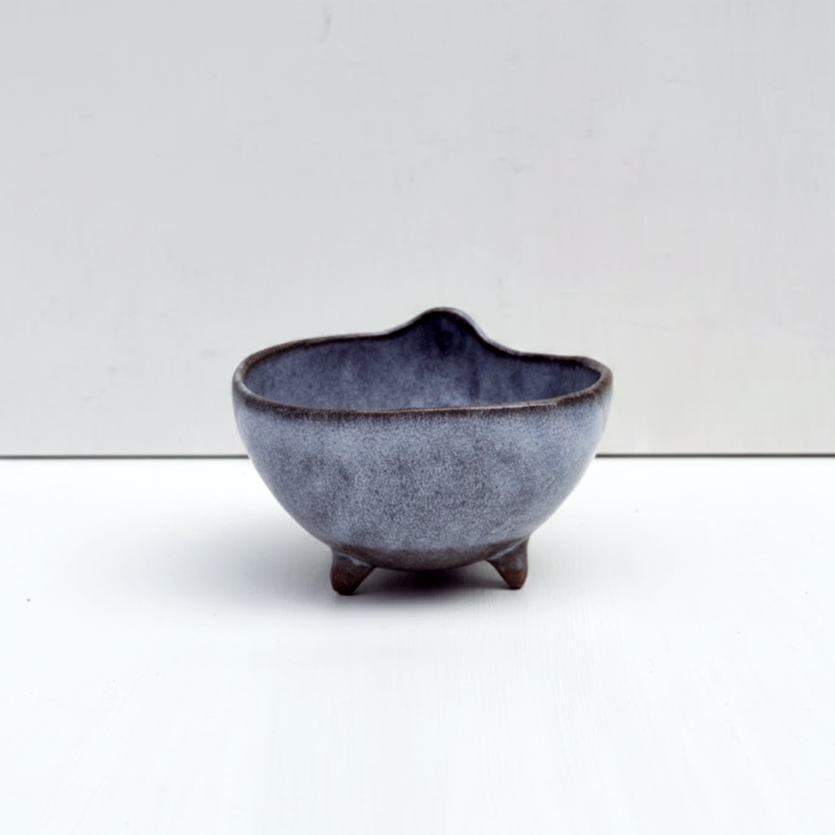 Footed Purple Bowl, Small