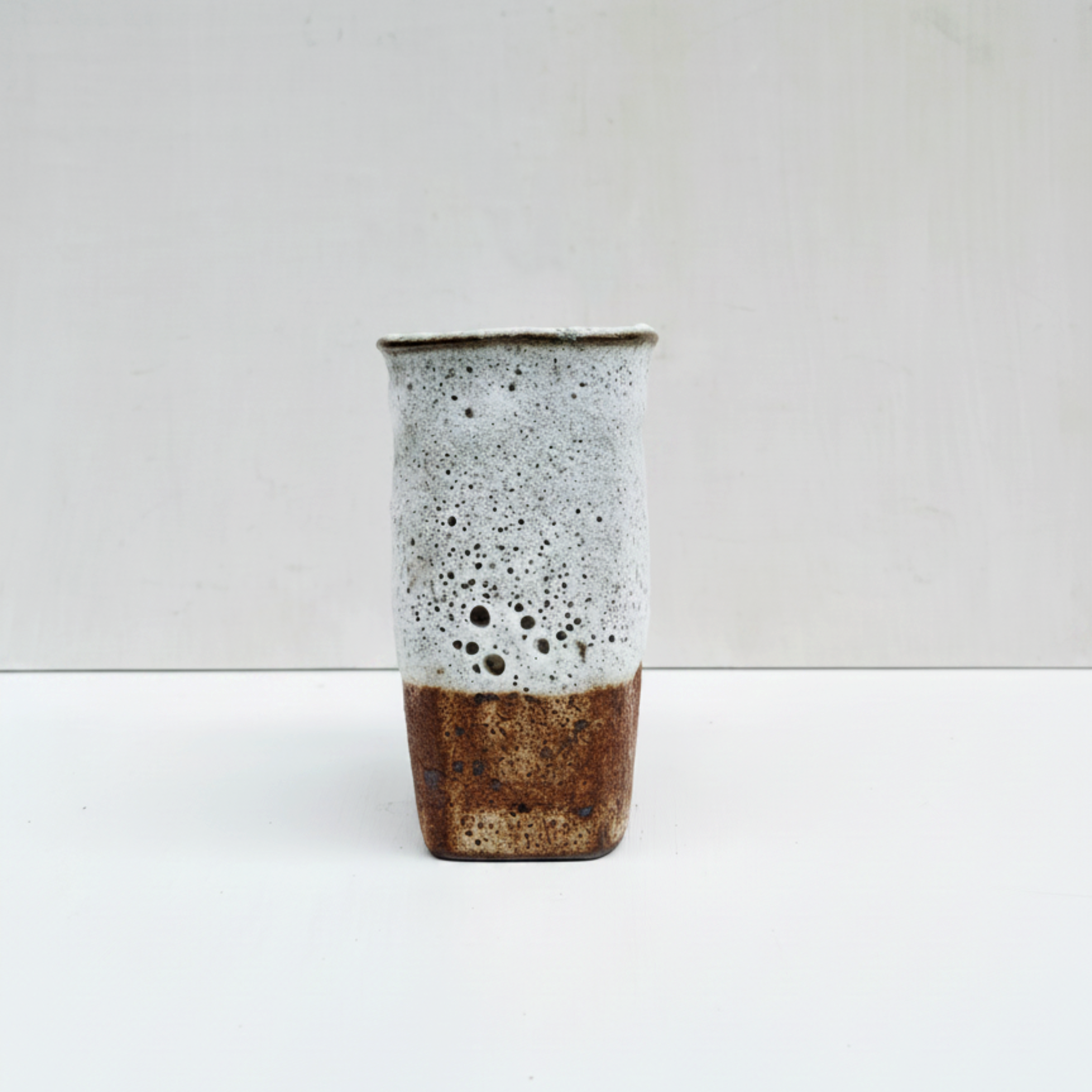 Rectangle Vase, Volcanic Glaze