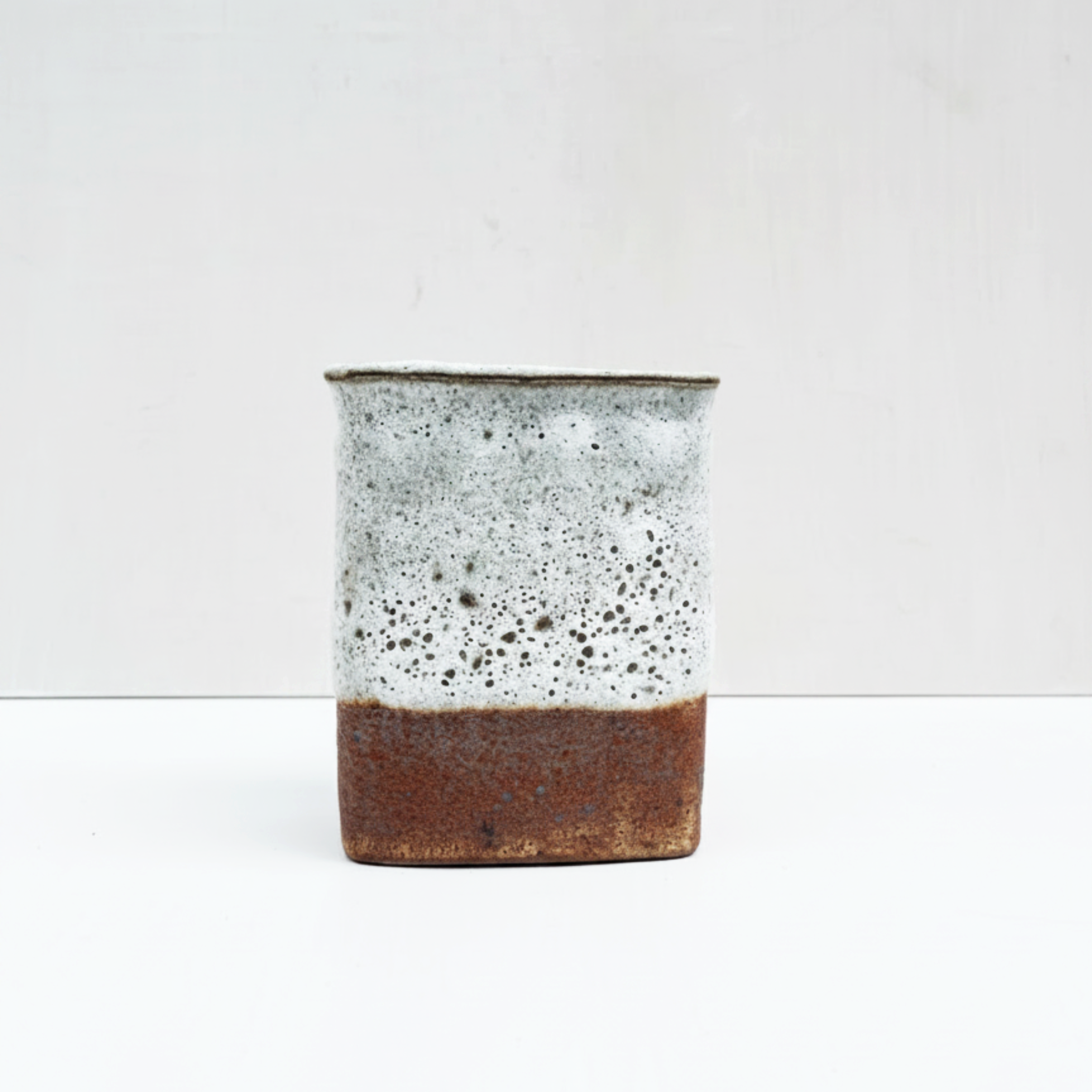 Rectangle Vase, Volcanic Glaze