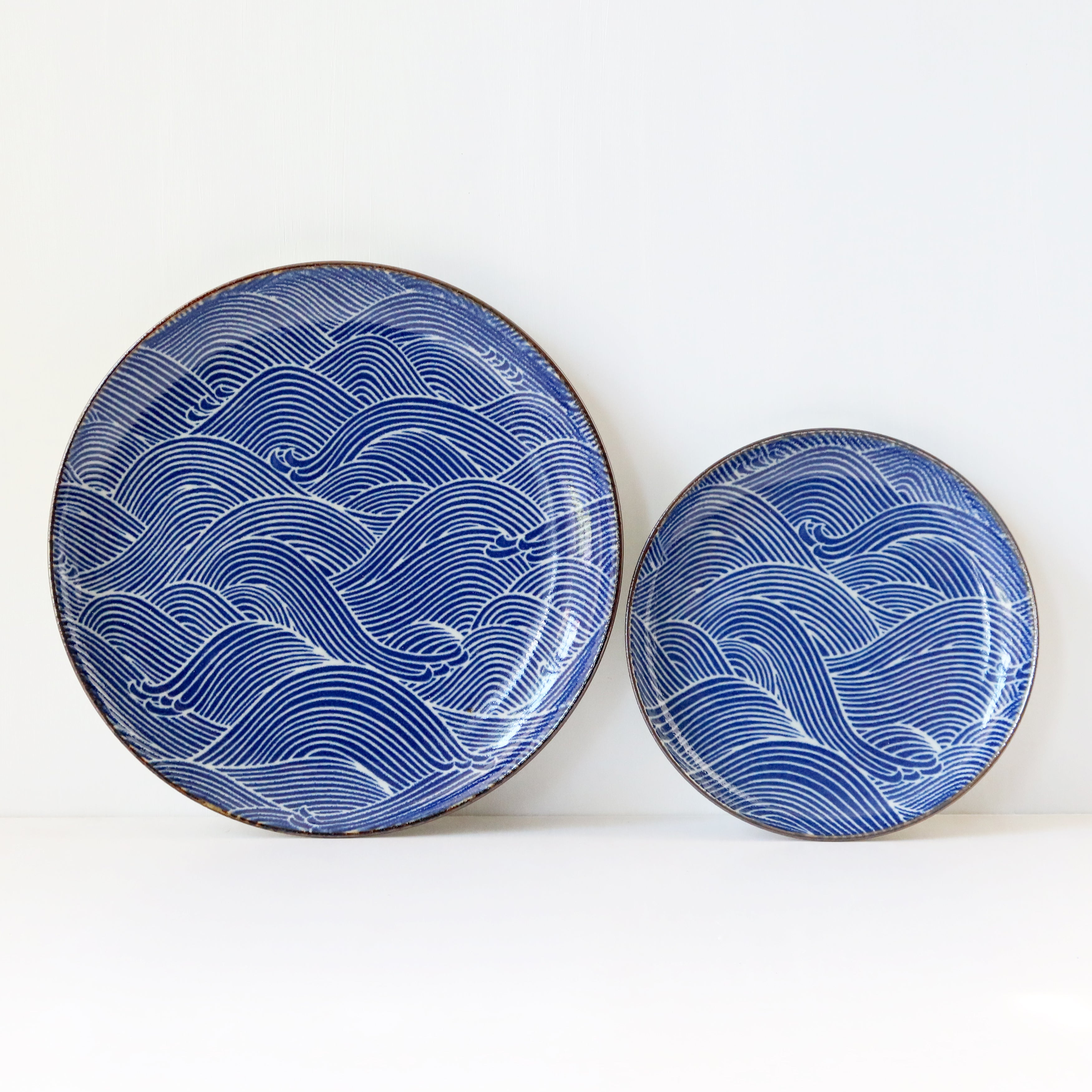 Stormy Waves Dinner Plate