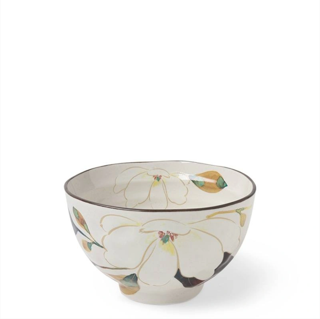 Autumn Bloom Rice Bowls, Set of 4