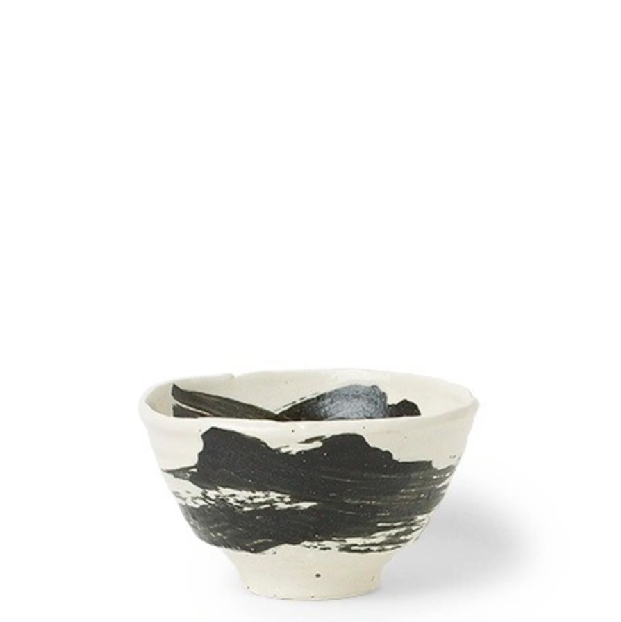 Black Brush Small Bowl