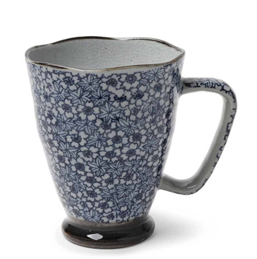 Antique Japanese Indigo Mugs