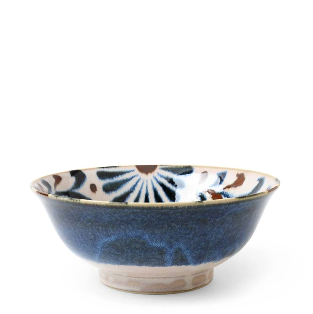 Rustic Floral Serving Bowl
