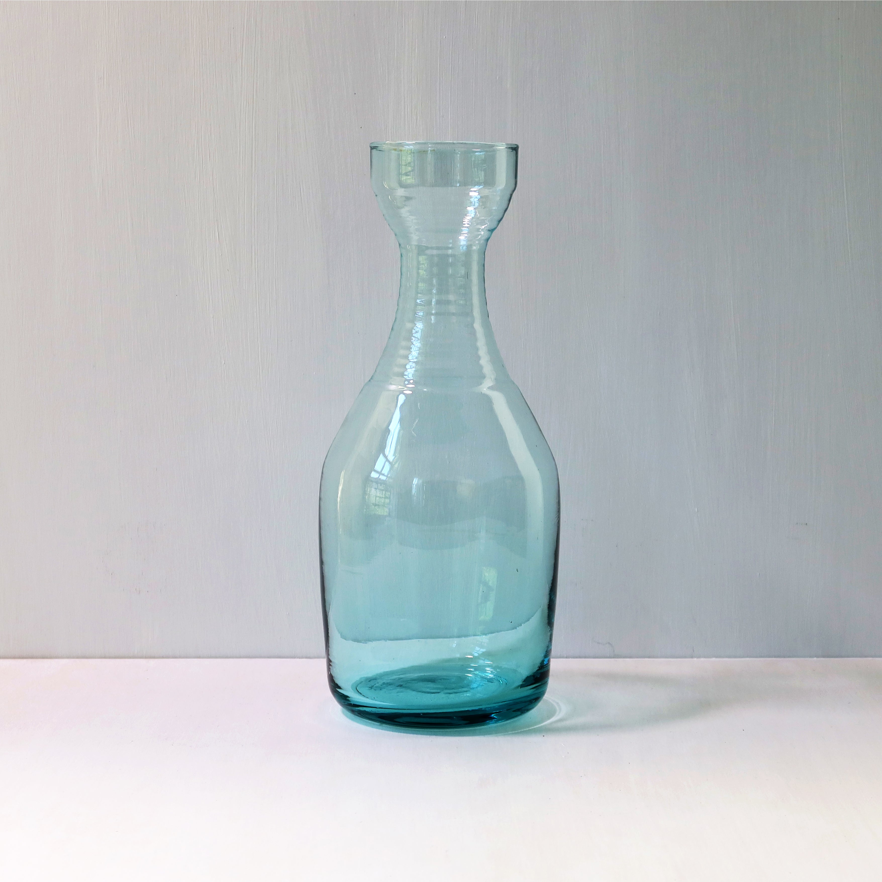 Glass Ripple Carafe, Tall