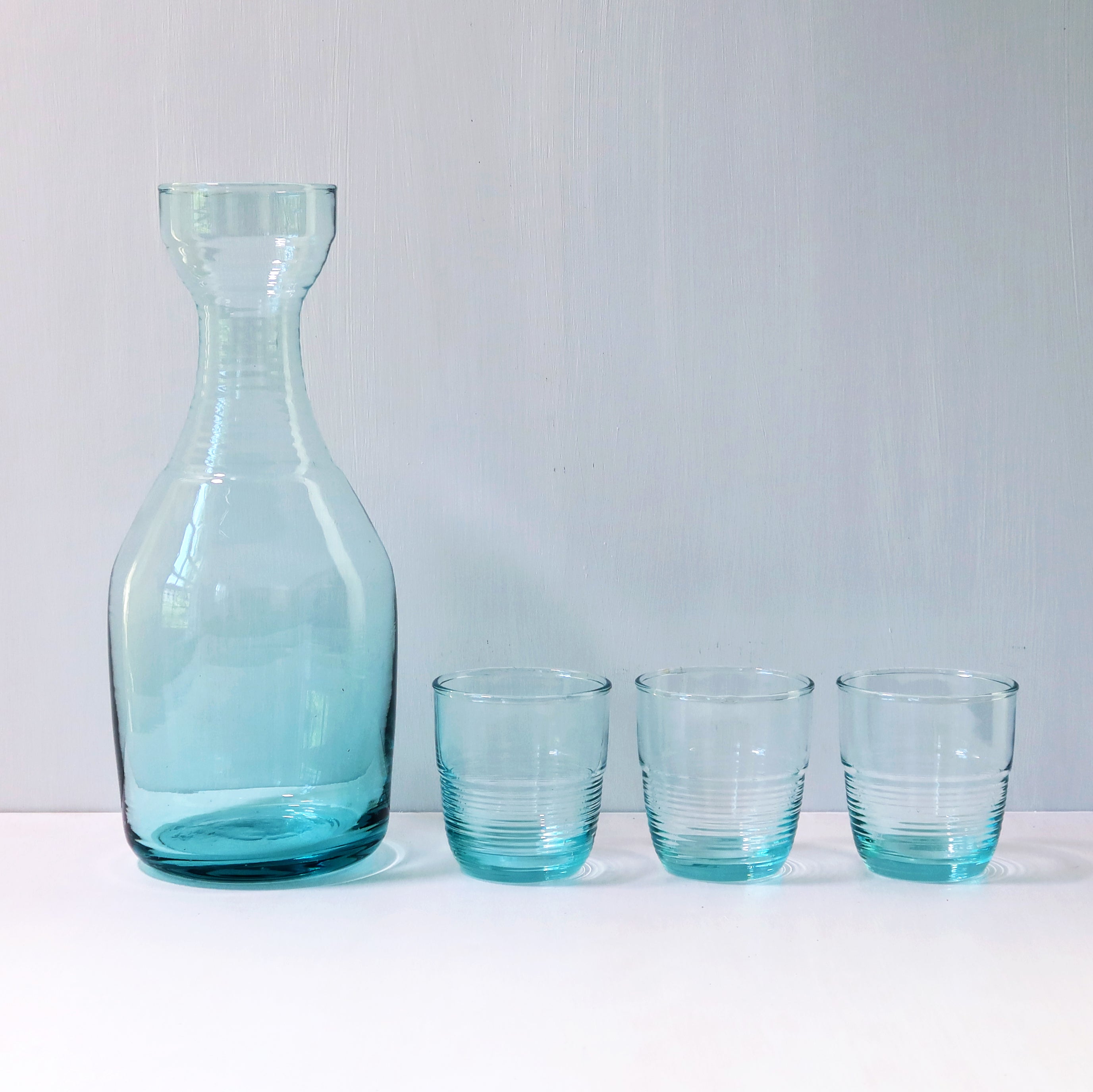 Glass Ripple Tumbler