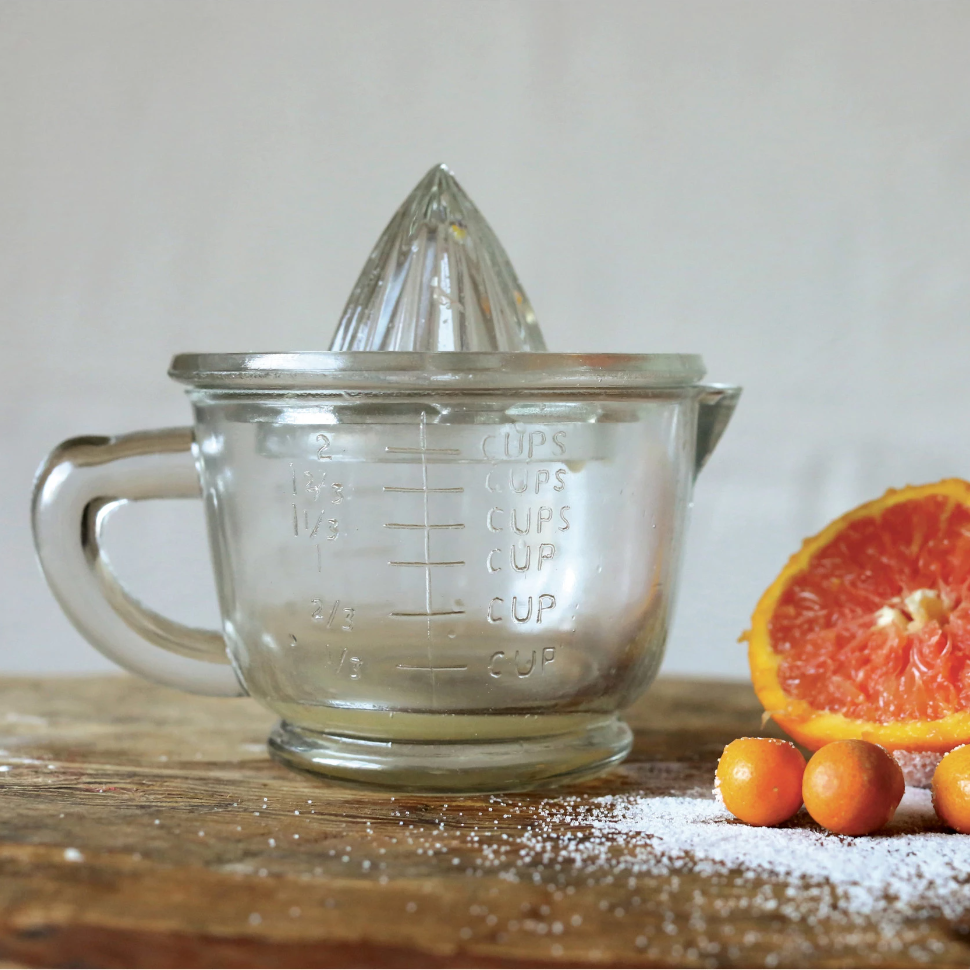 Pressed Glass Juicer