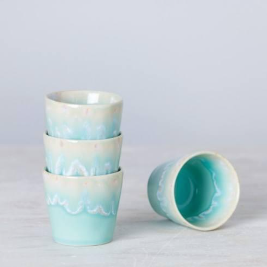 Ocean Waves Espresso Cups