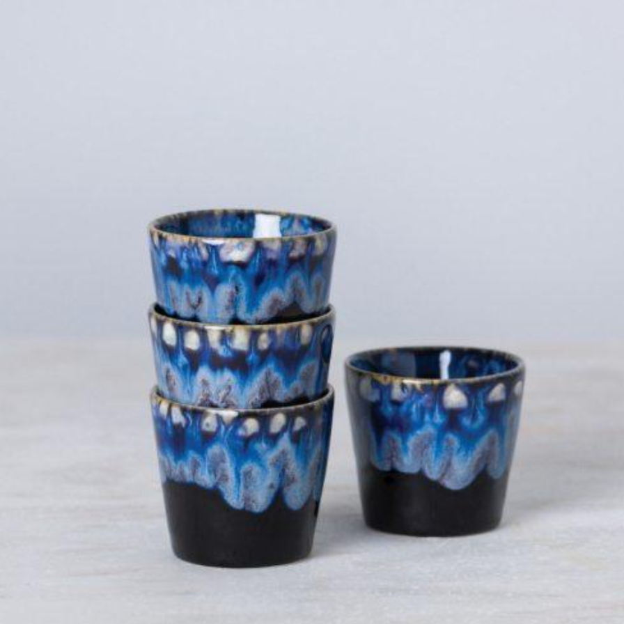 Ocean Waves Espresso Cups