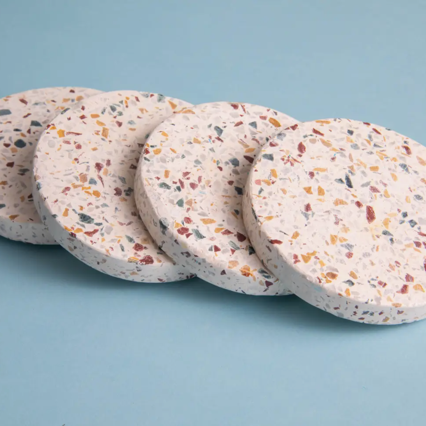 Terrazzo Coasters, Set of 4