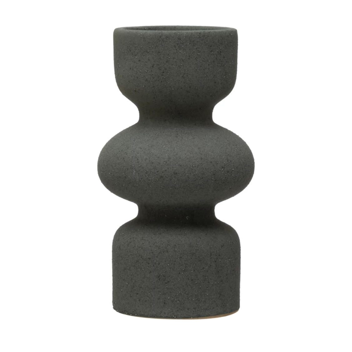 Stoneware Bishop Candle Holder