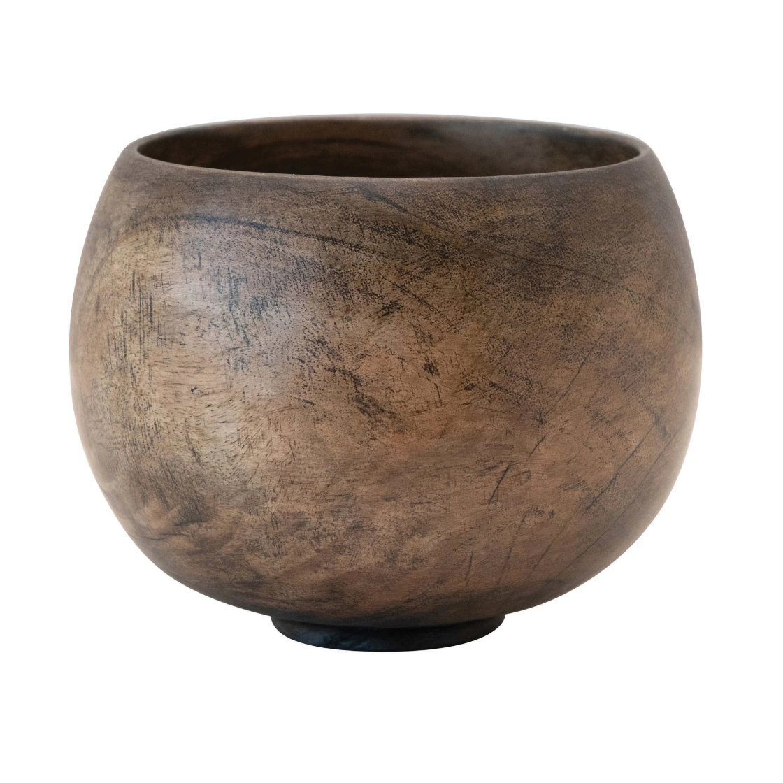 Round Bowl in Mango Wood, Small