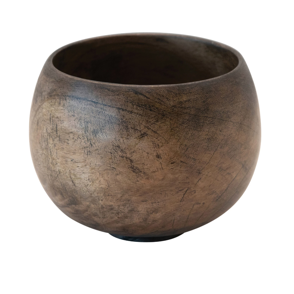 Round Bowl in Mango Wood, Small