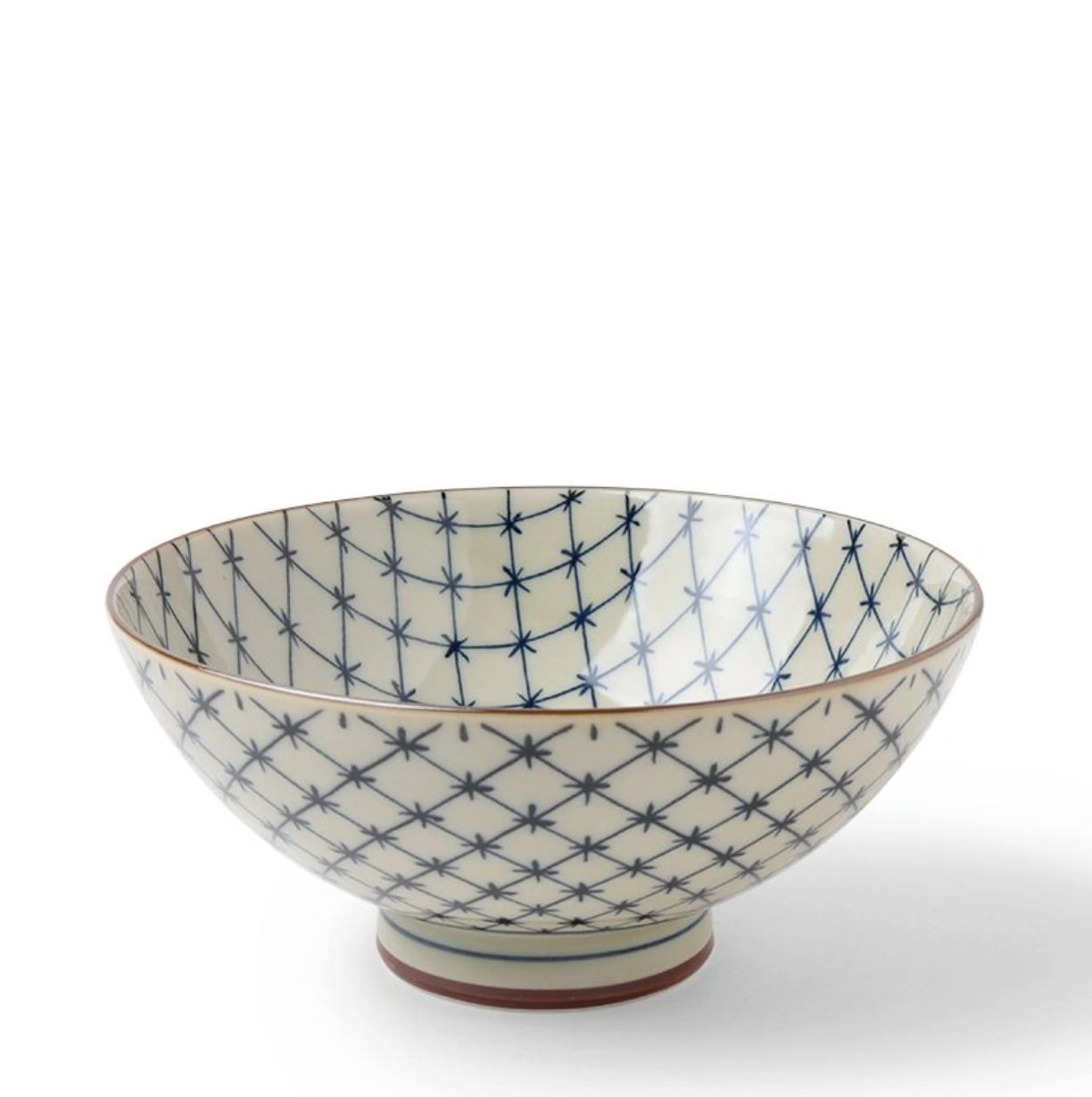 Vintage Inspired Kimono Lattice Rice Bowl