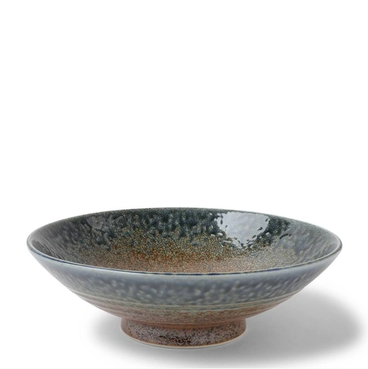 Blue Sand Serving Bowl