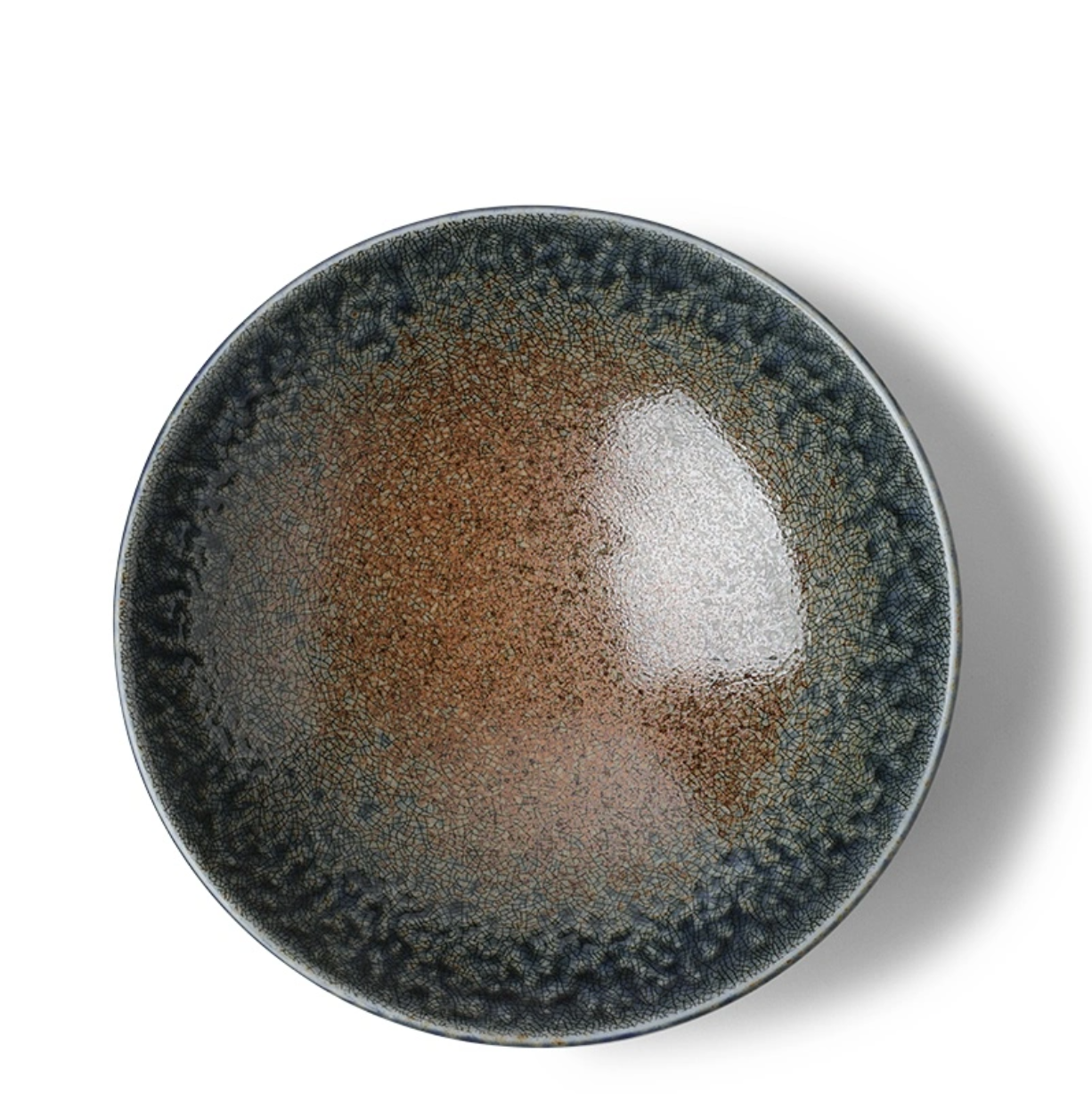 Blue Sand Serving Bowl