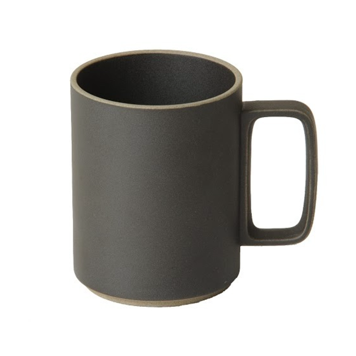 Hasami Porcelain Mug, Dark Brown