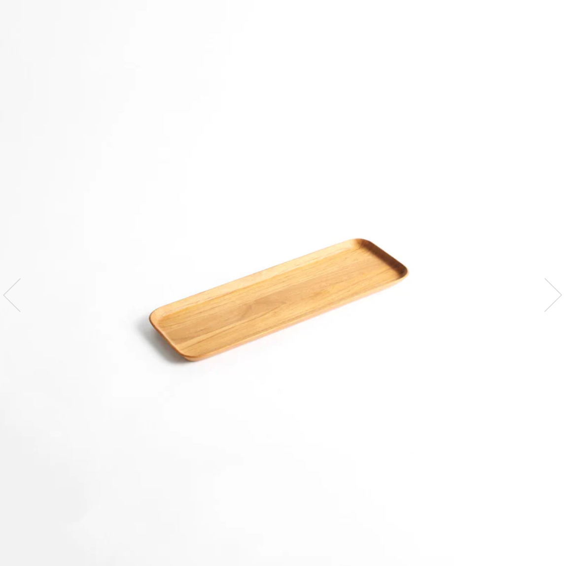 Teak Long Tray, Small