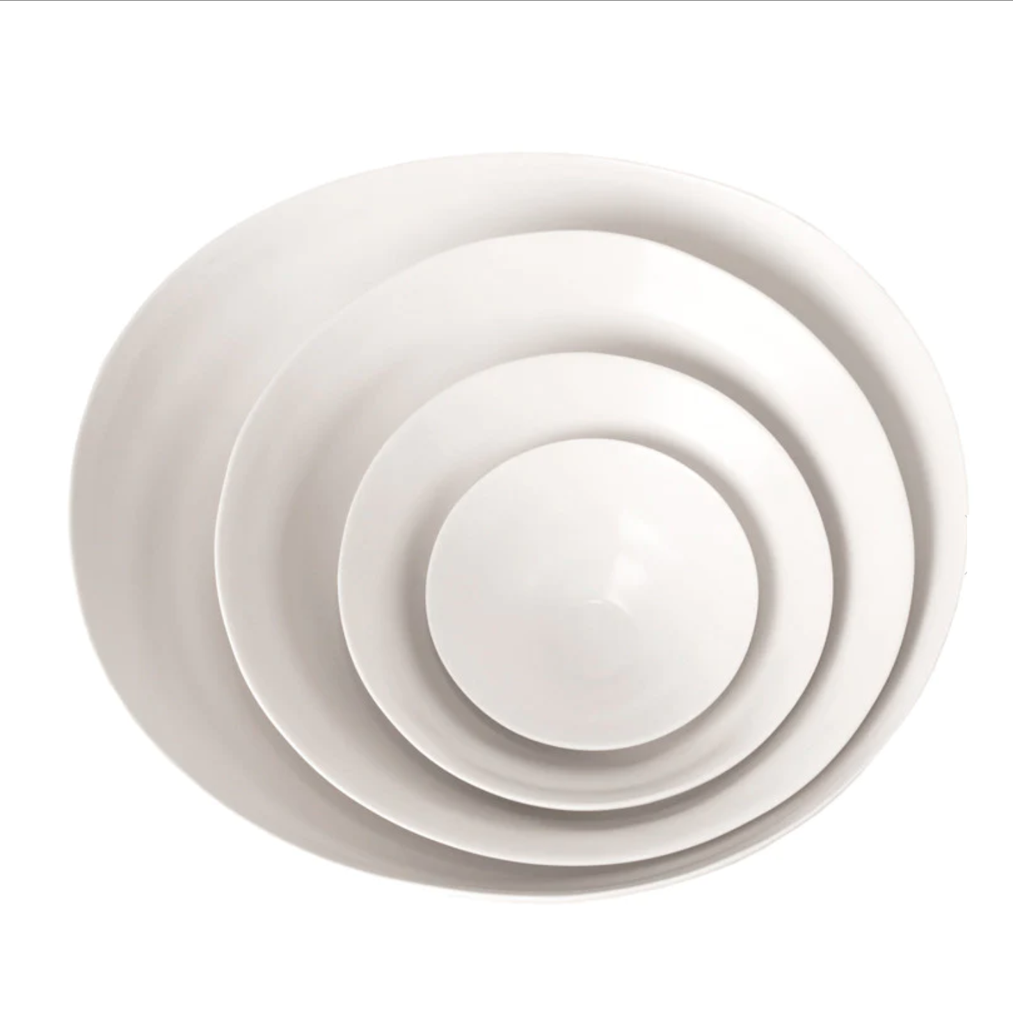 Ripple White Bowls