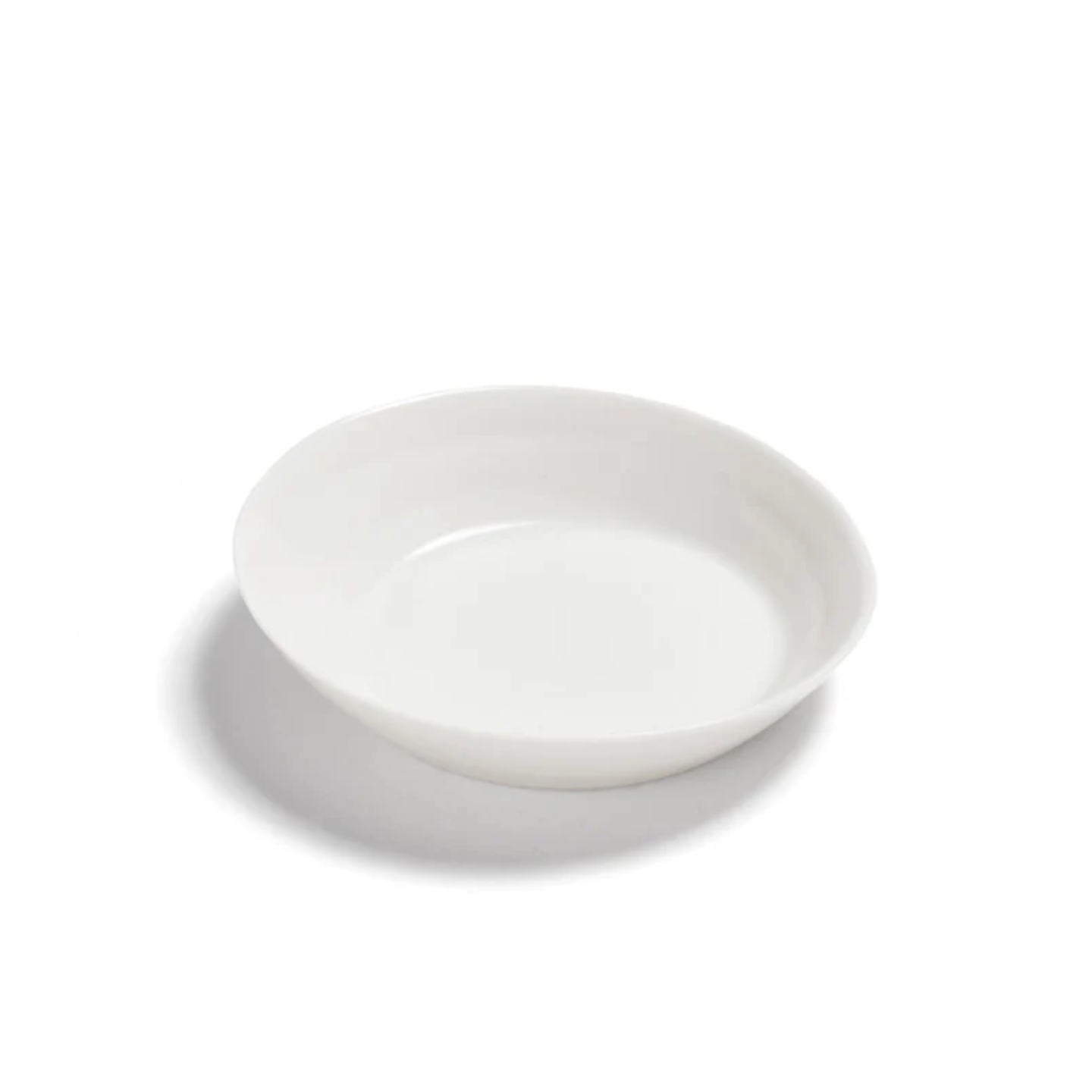 Ripple White Plate